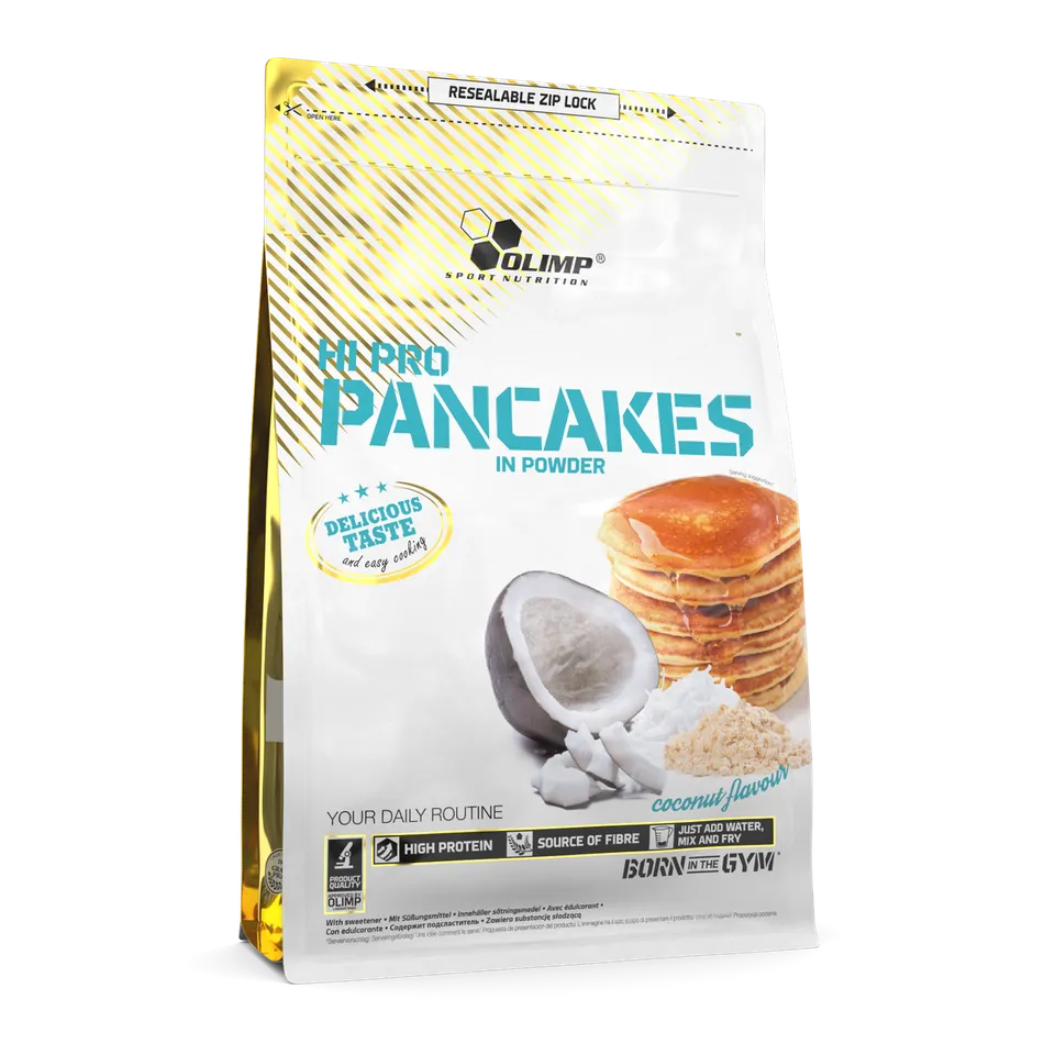 Olimp Hi Pro Pancakes pancakes protéinés 900 g pomme