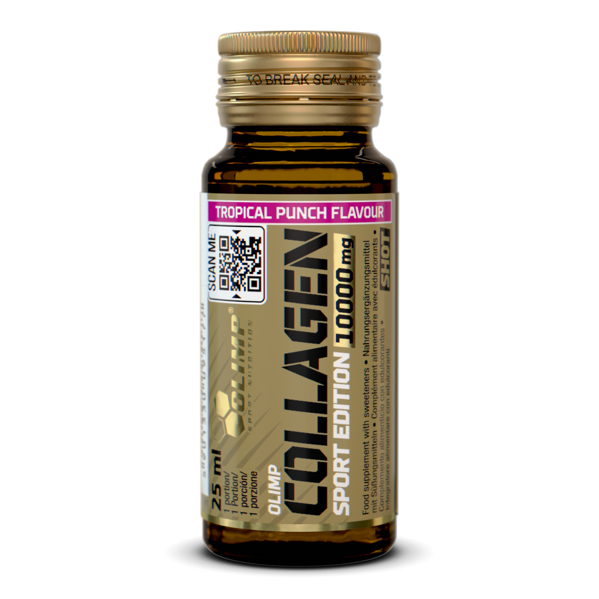 Olimp Collagen 6000 Shot collagène 25 ml punch tropical 10 g