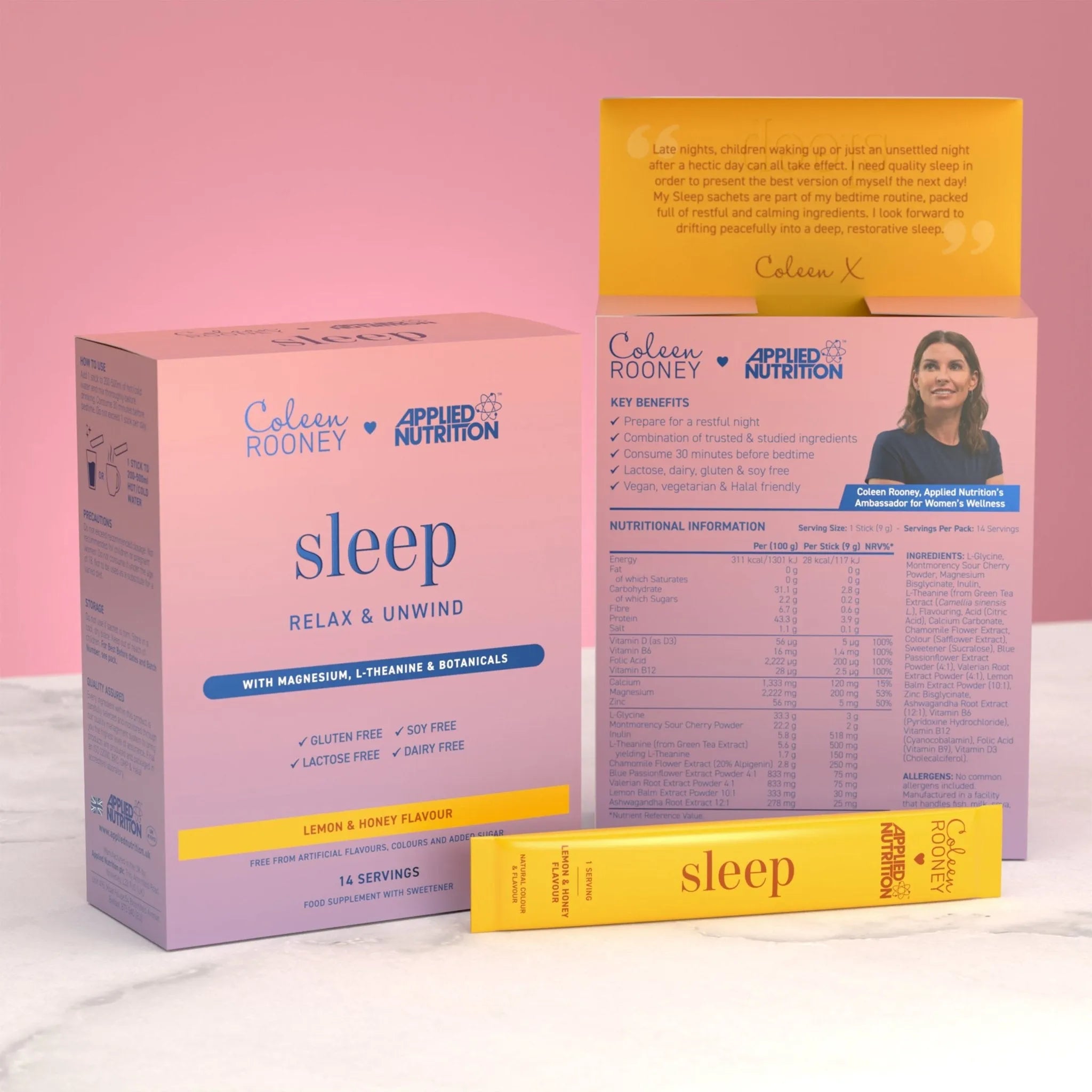 Applied Nutrition Coleen Rooney Citrus Collection coffret 5x14