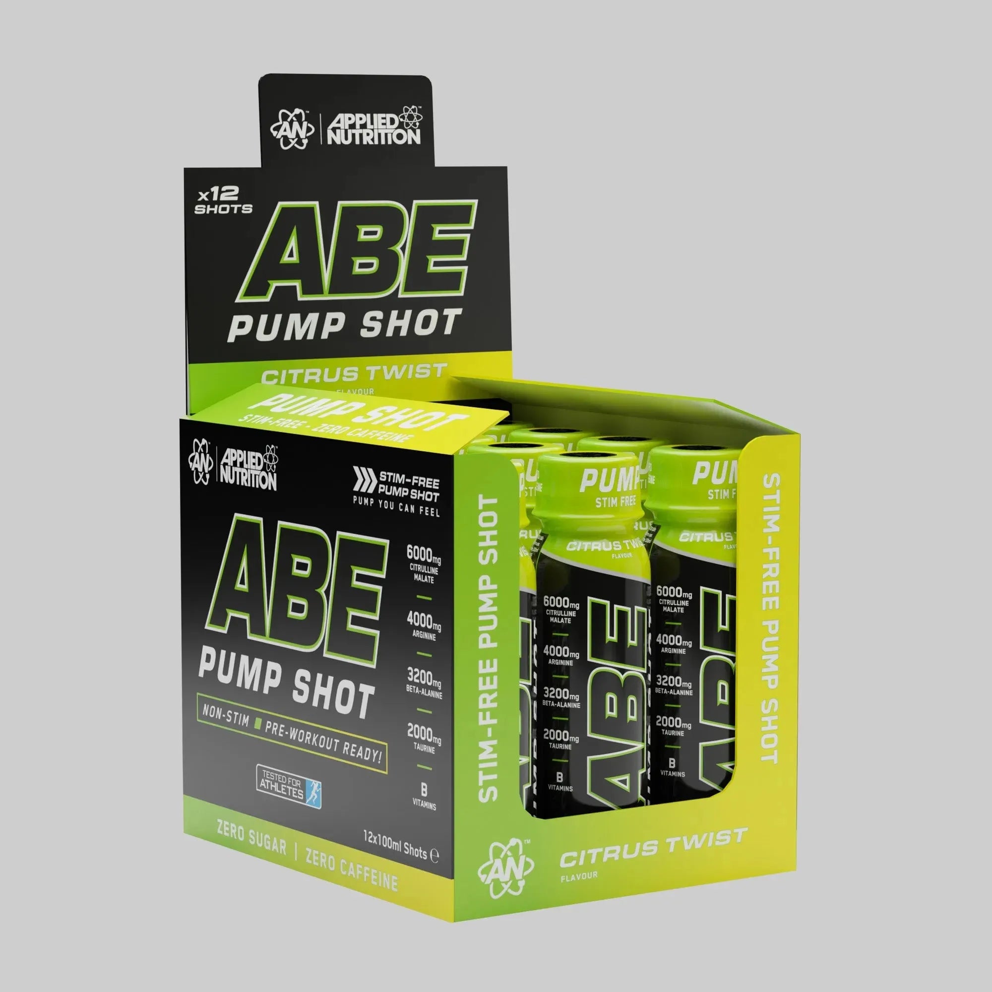 Applied Nutrition ABE Pump shot sans stimulant Cerise Cola