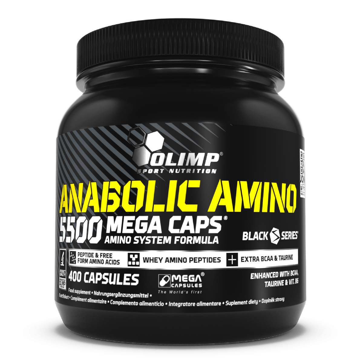 Olimp Anabolic Amino 5500 acides aminés 400 gélules