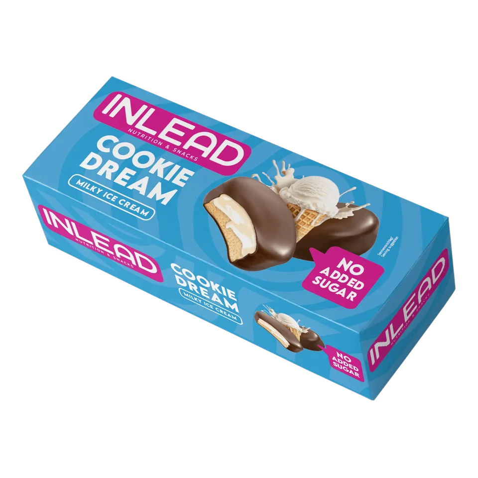 Inlead Protein Snacks Cookie Dream 128 g Nut Nougat Cream