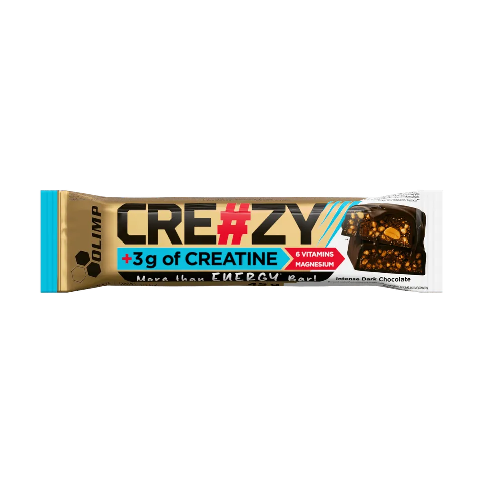 Olimp CRE#ZY Bar Chocolat Cacahuète 45 g