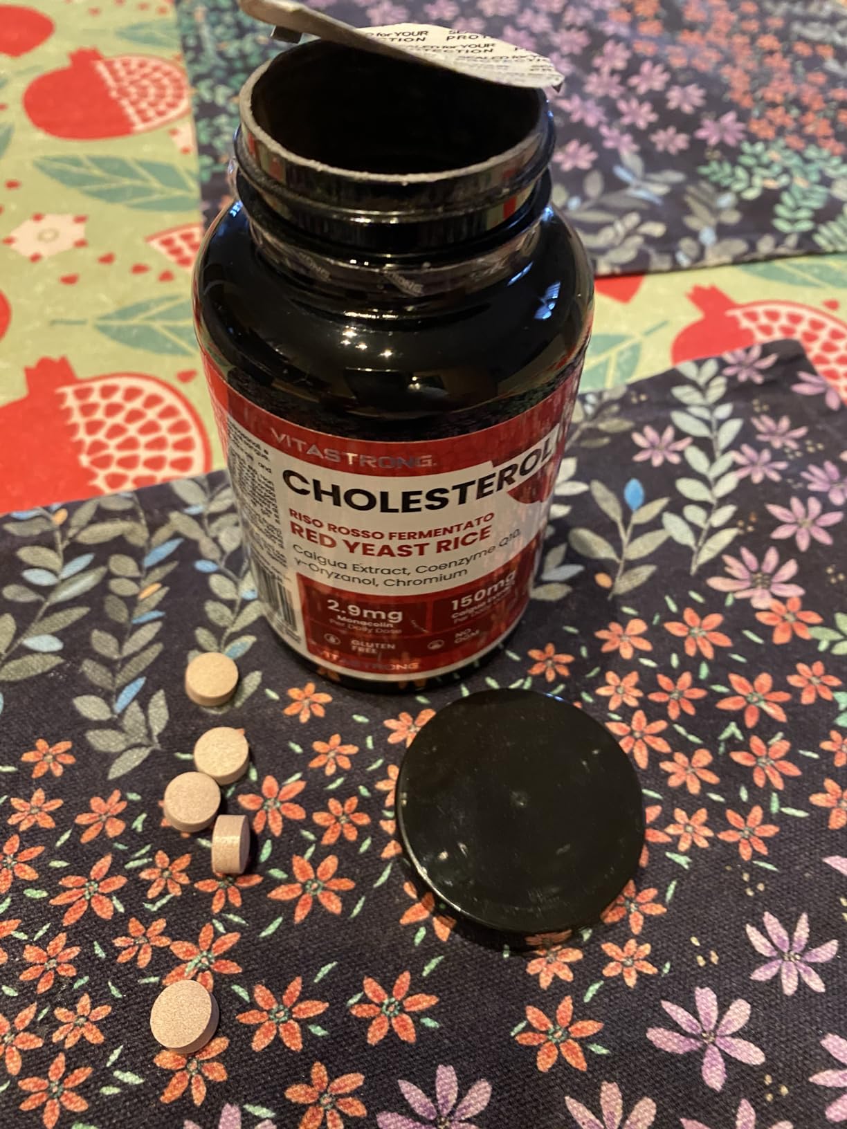 Vitastrong Vitalité Riz Rouge Fermenté 90 comprimés cholestérol