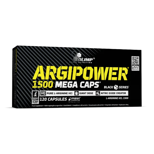 Olimp ArgiPower 1500 Mega Caps acides aminés 120 capsules
