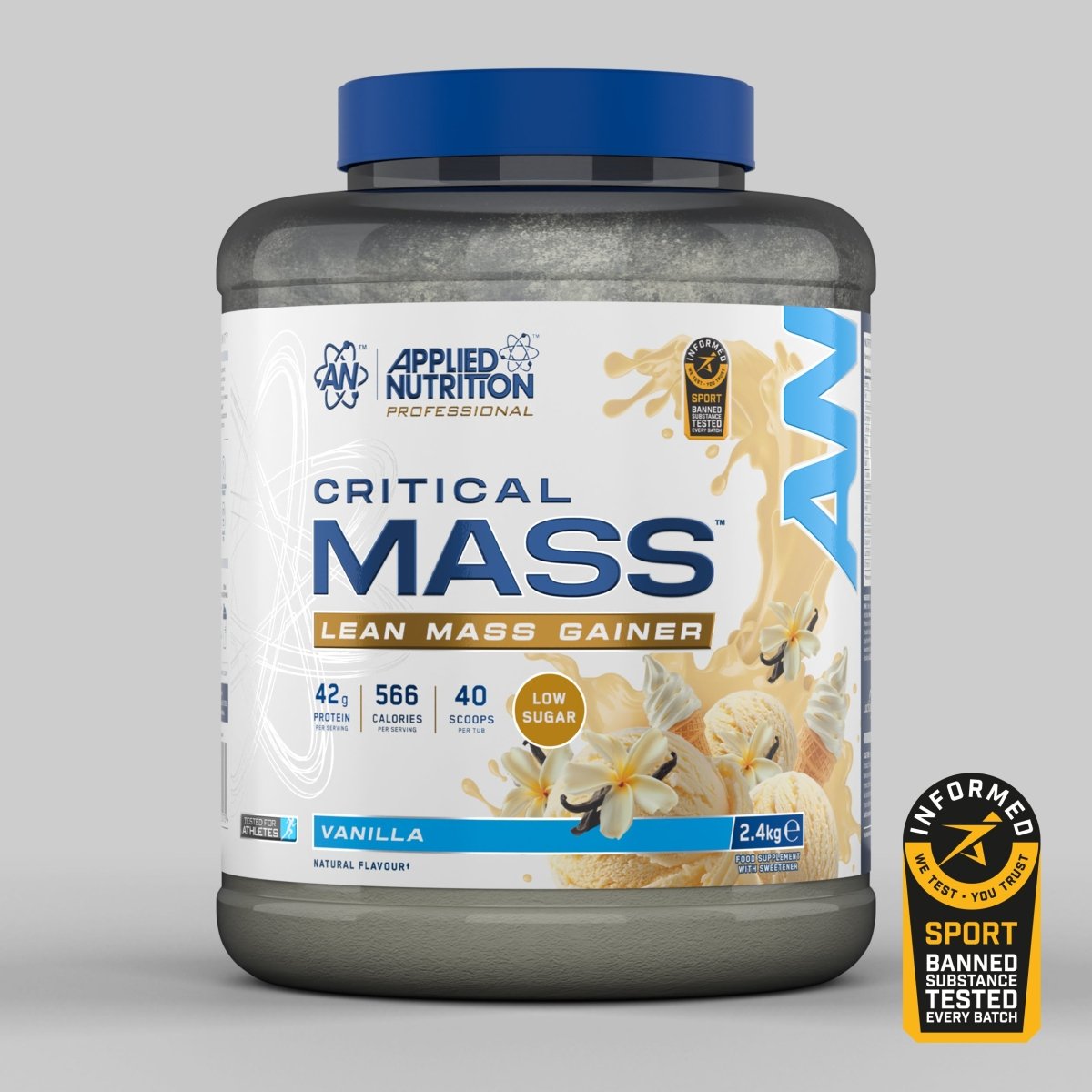 Applied Nutrition Critical Mass Gainer Masse Chocolat 2,4 kg