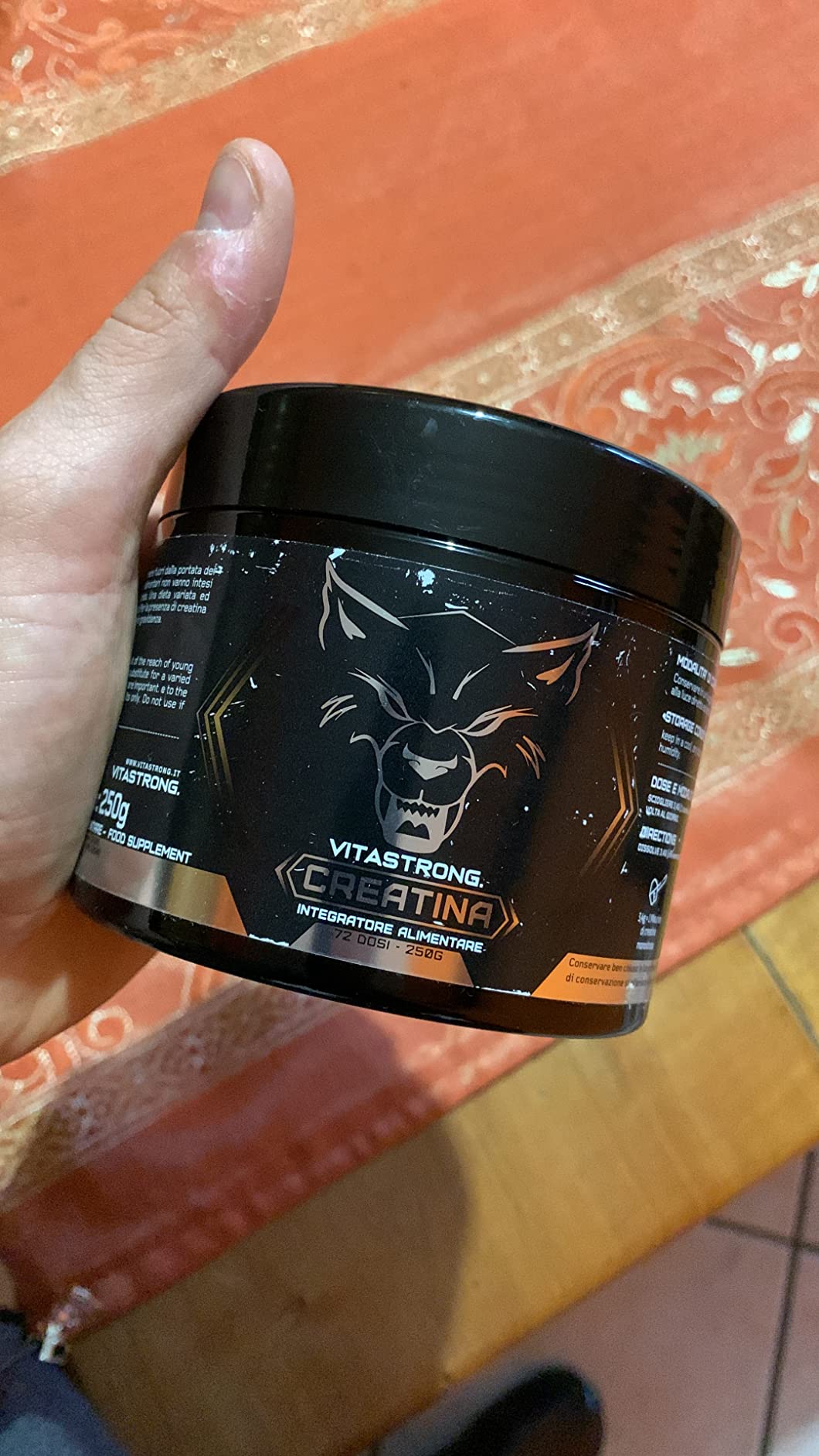 Vitastrong CreaStrong créatine monohydrate poudre 250 g pure