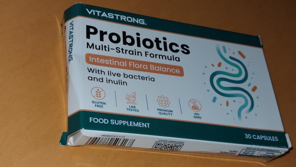 Vitastrong Probiotique Flore Intestinale 30 Milliards UFC 30 Gélules