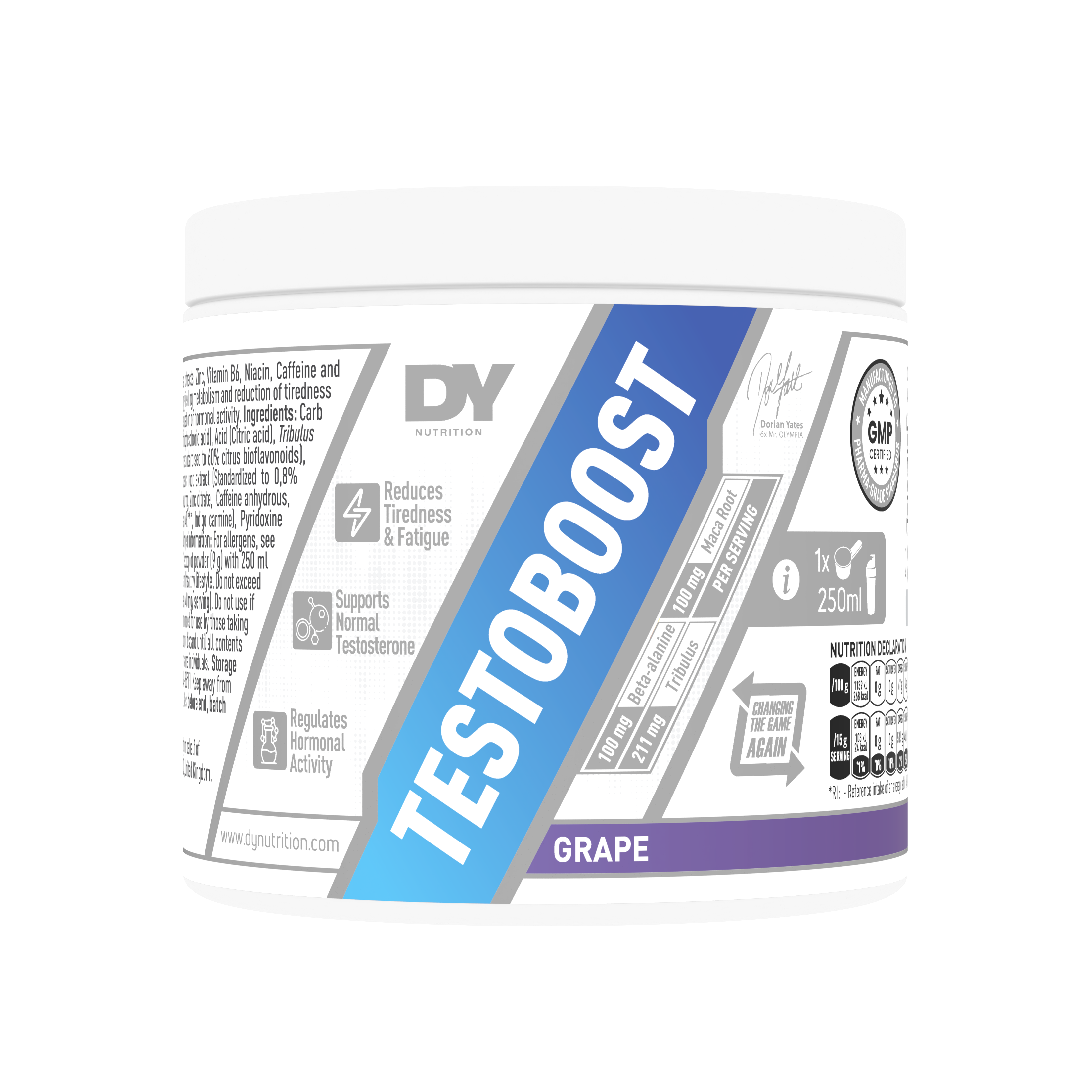 Metabolic Testoboost DY Nutrition booster testo tribulus maca