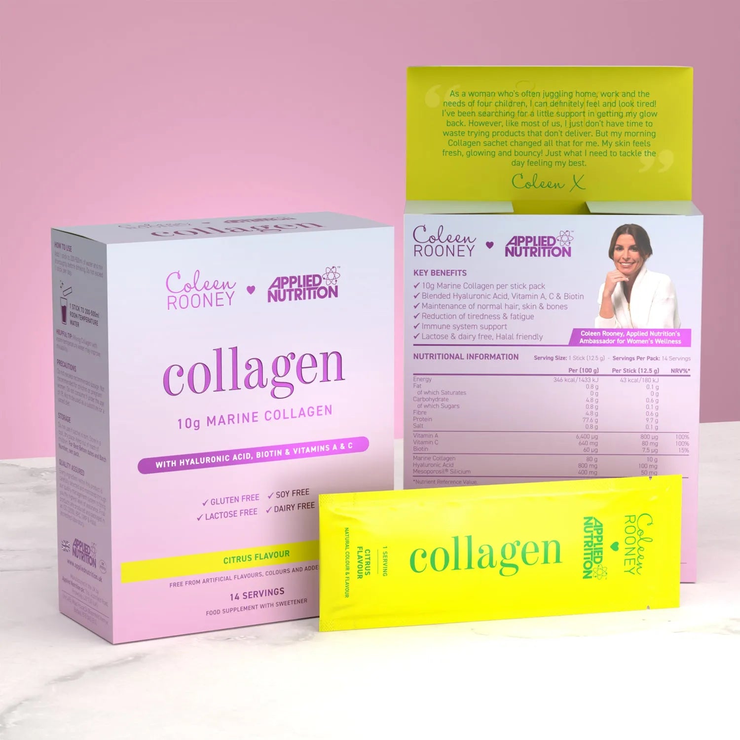 Applied Nutrition Coleen Rooney Citrus Collection coffret 5x14