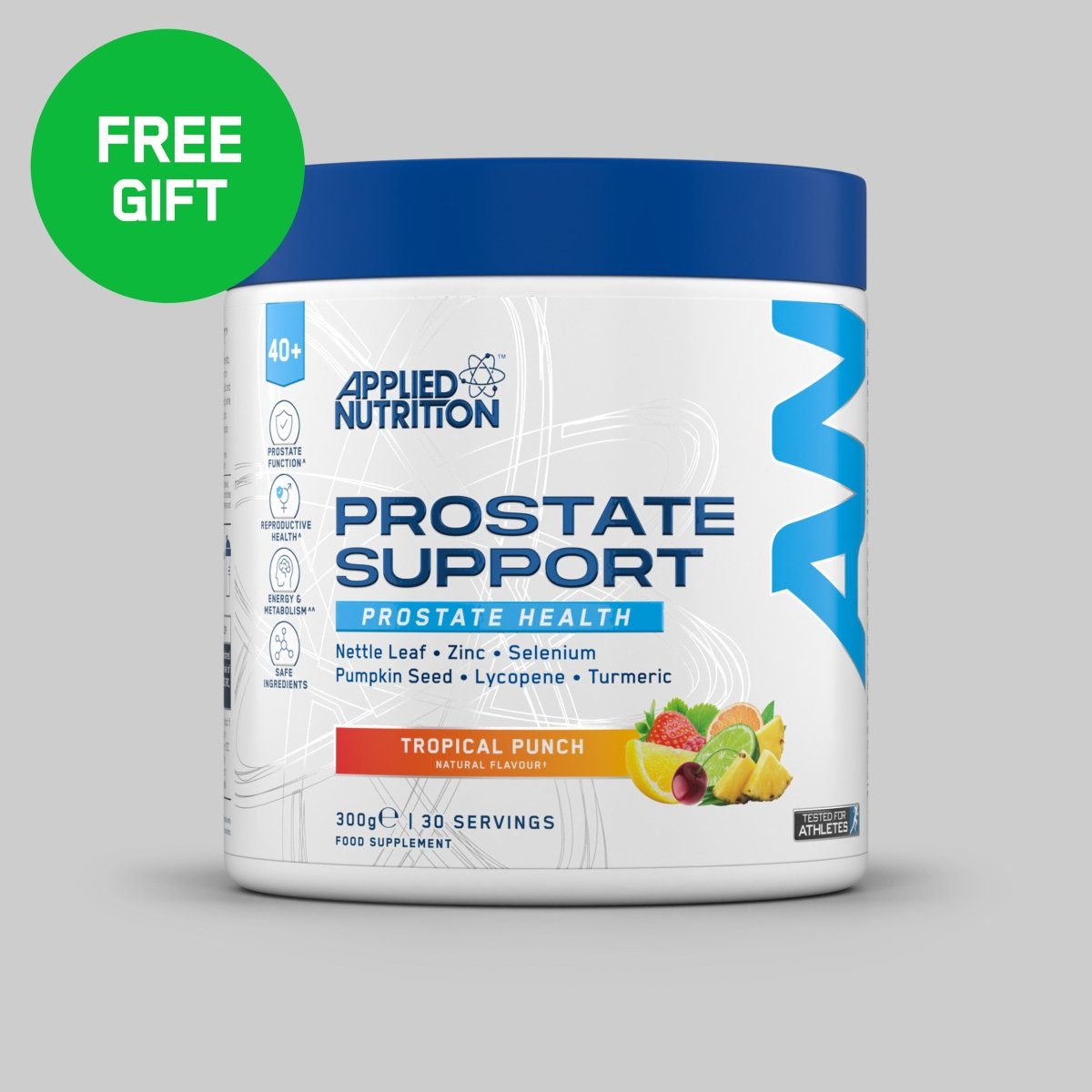 Applied Nutrition 40+ Prostate poudre Fruits Rouges 300g