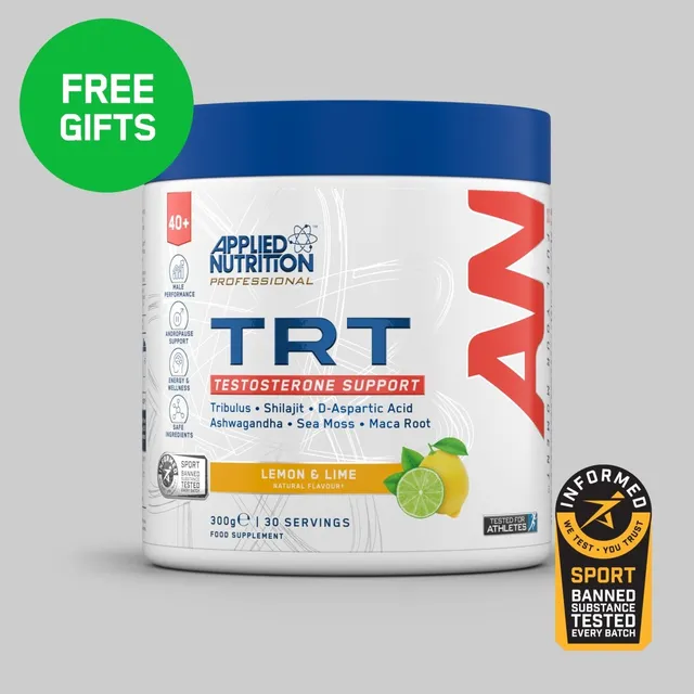 Applied Nutrition TRT testostérone poudre 300g citron
