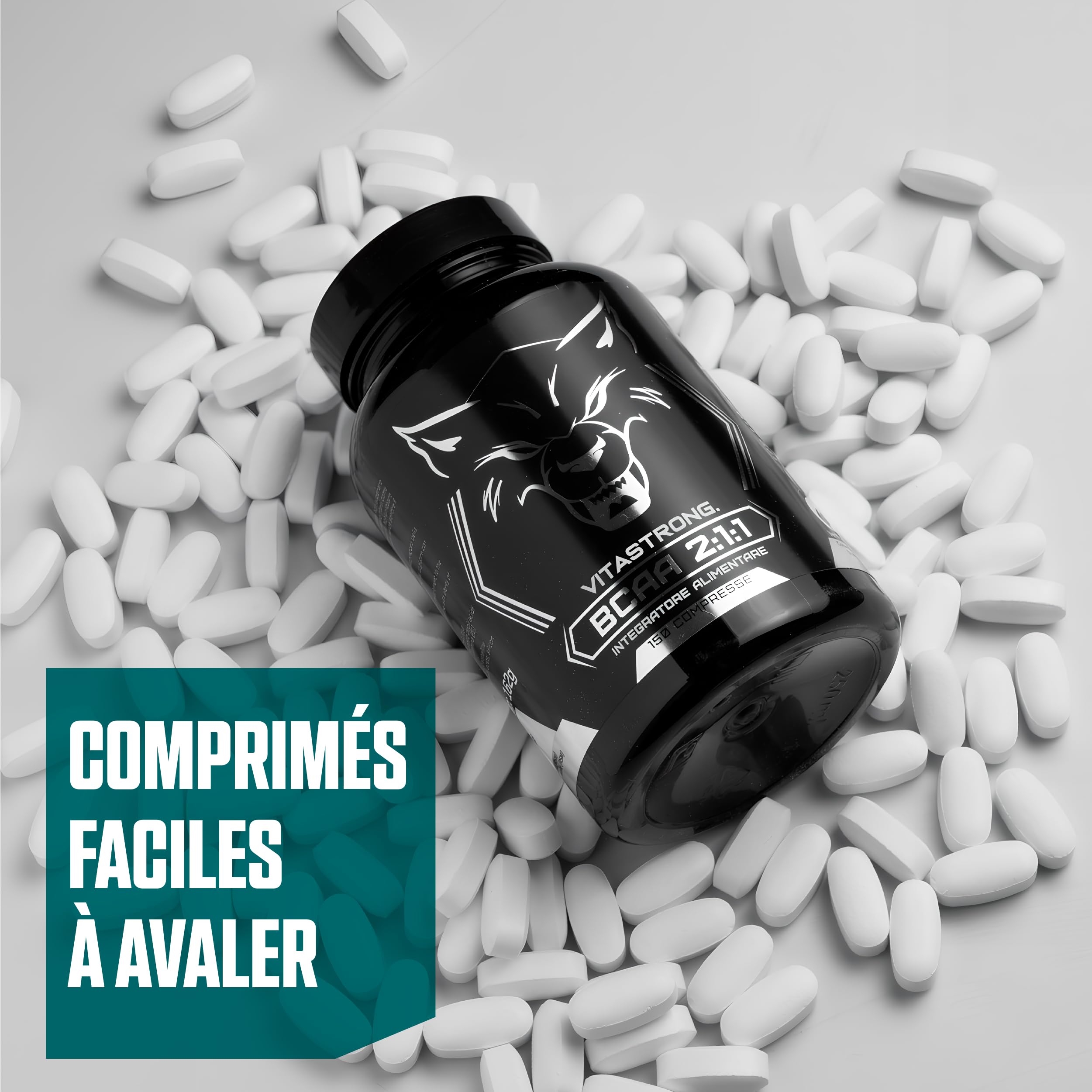 Vitastrong BCAA 2.1.1 comprimés 150 vitamine B6 récupération