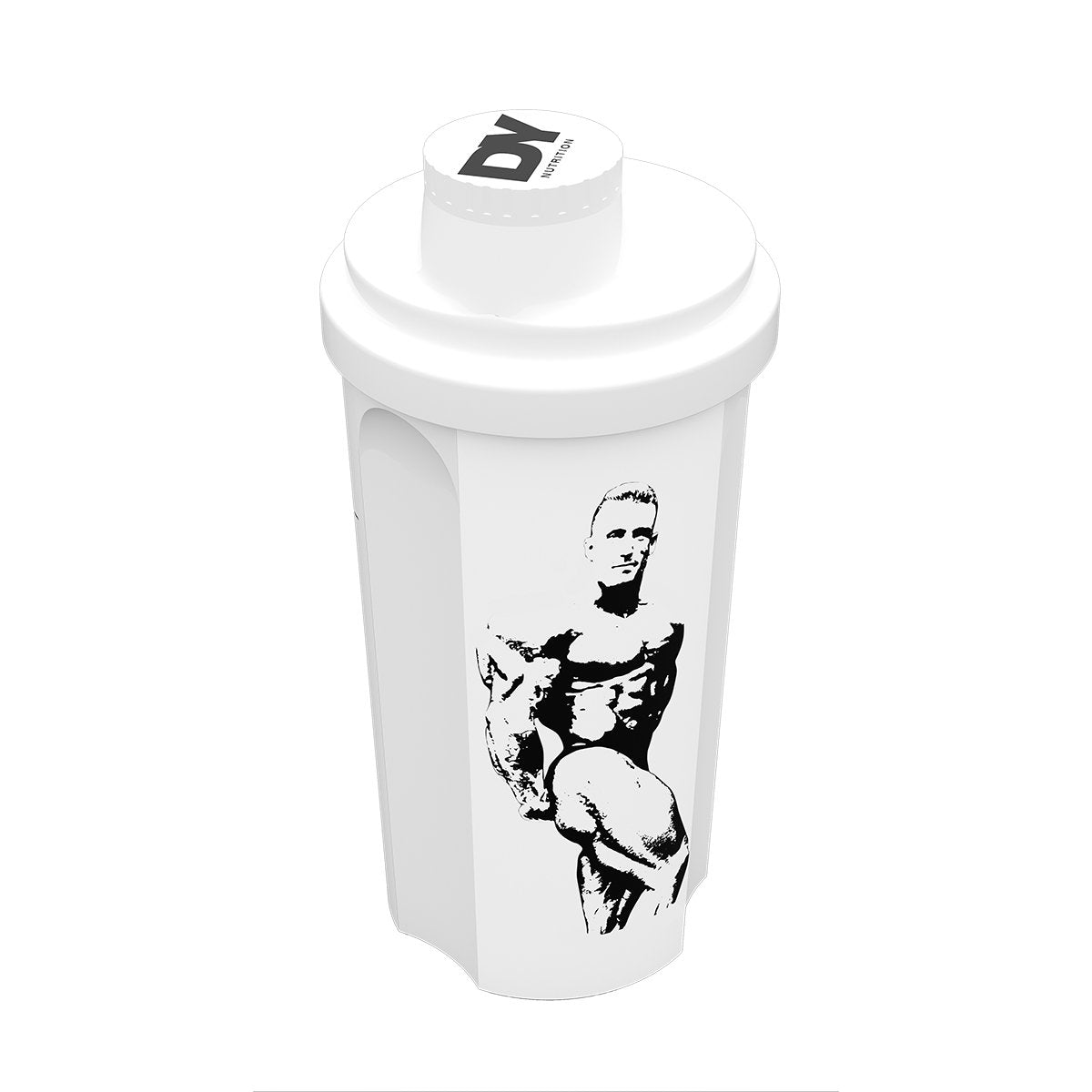 DY Nutrition Dorian Yates Legacy shaker protéine 500ml blanc