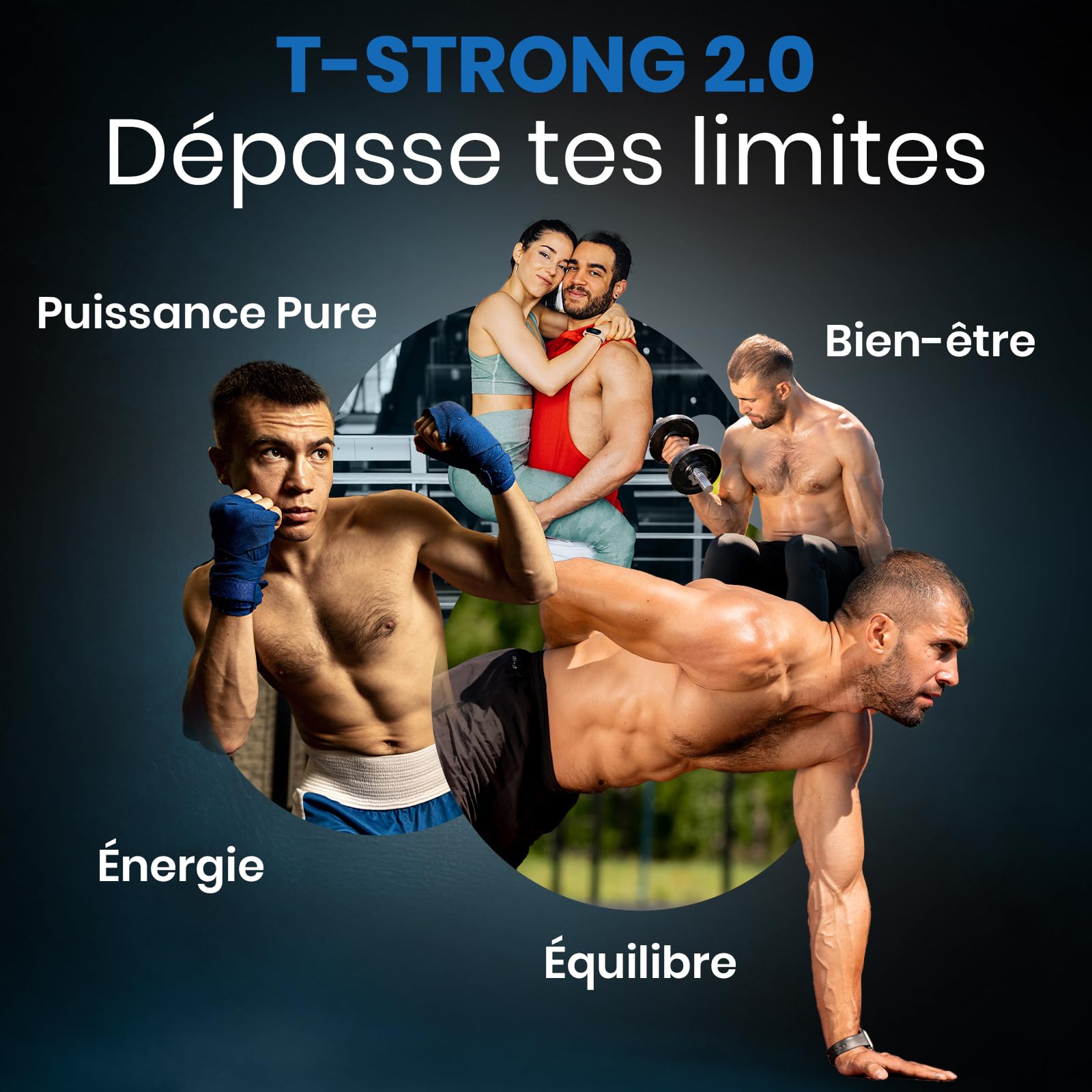 Vitastrong Vitalité Maca Complex 120 gélules arginine zinc