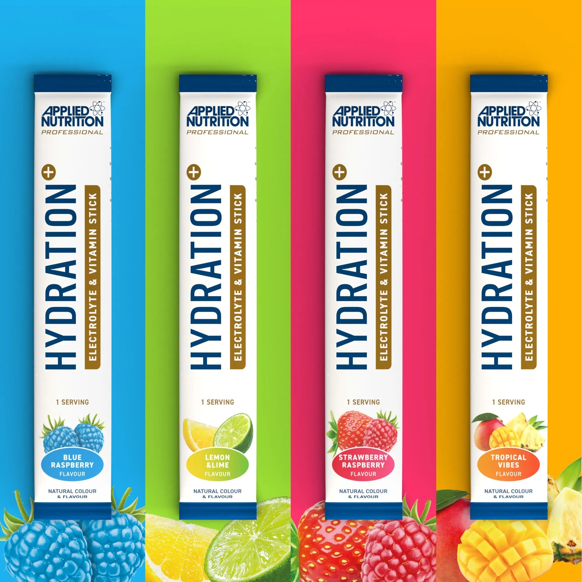 Applied Nutrition Hydration+ électrolytes Tropical Vibes 7 sticks