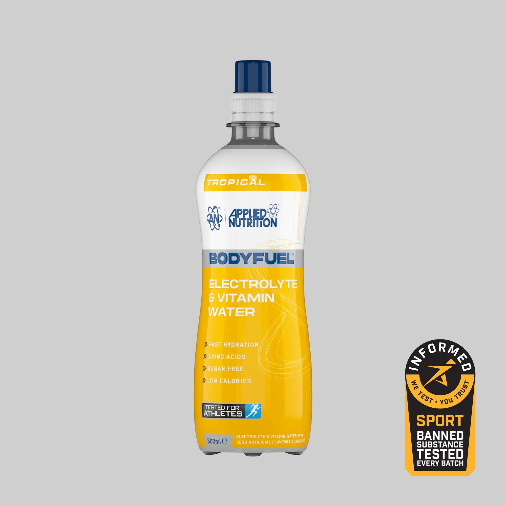 Applied Nutrition BodyFuel eau vitaminée framboise bleue 1 bouteille