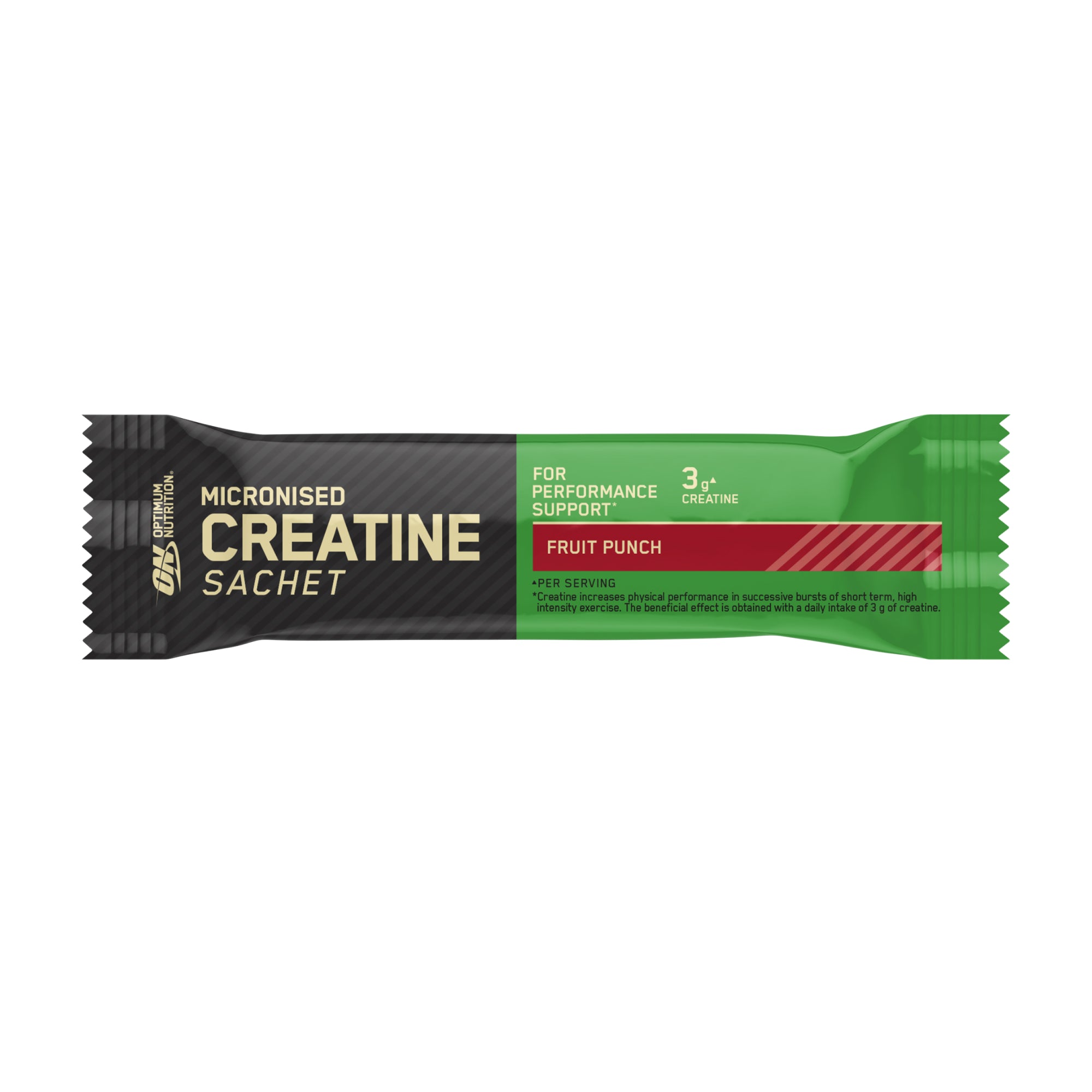 Optimum Nutrition Creatine Micronised sachets Fruit Punch x10