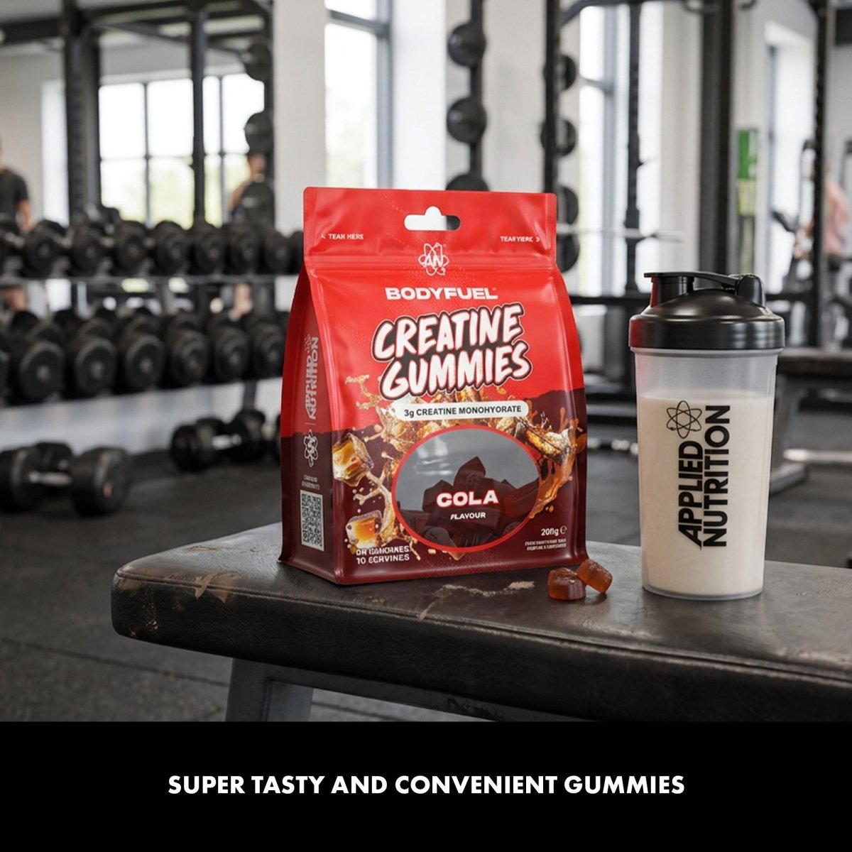 Applied Nutrition BodyFuel gummies créatine berry blast