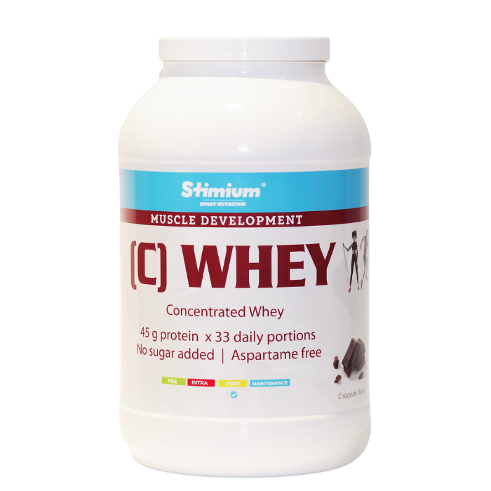 Stimium C Whey 2kg chocolat protéine construction