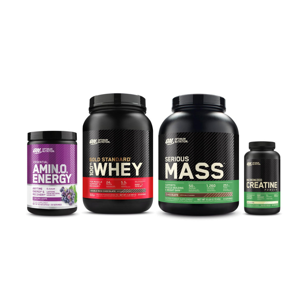 Optimum Nutrition Ultimate Performance Bundle pack whey créatine