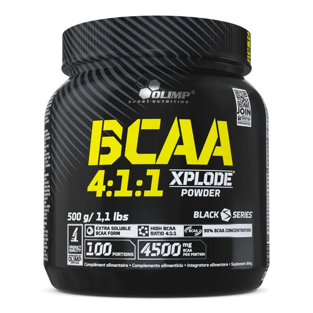 Olimp BCAA 4:1:1 Xplode Powder 500 g récupération