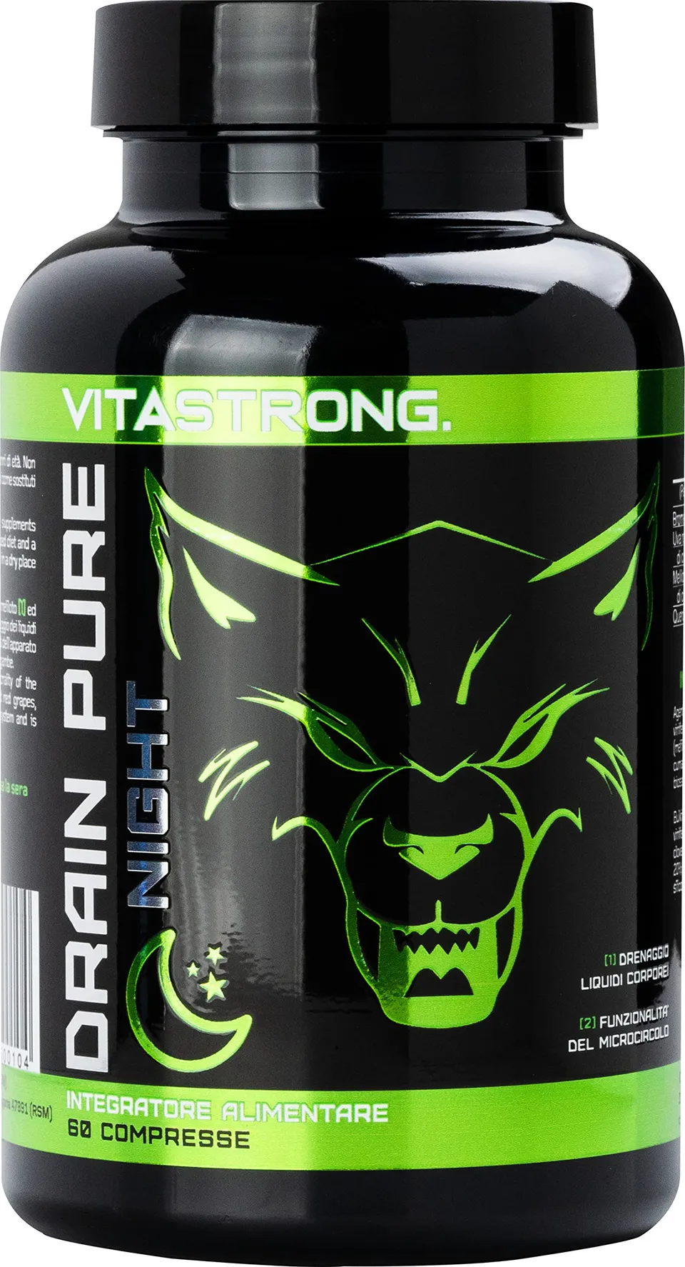 Vitastrong Drainpure Night draineur nuit vegan ventre plat