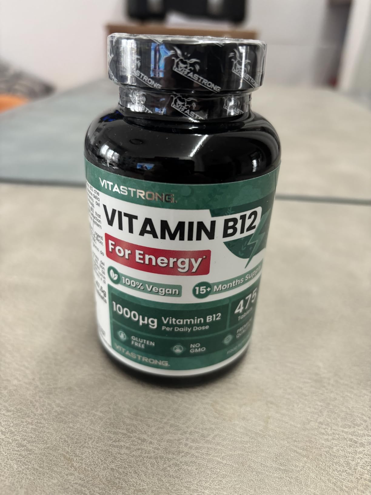 Vitastrong Vitamine B12 1000 mcg comprimés 475 cpr vegan