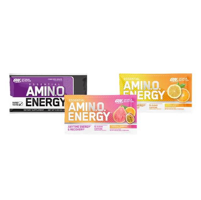 Optimum Nutrition Jet Lag Travel Pack Pré-Workout Voyage Caféine
