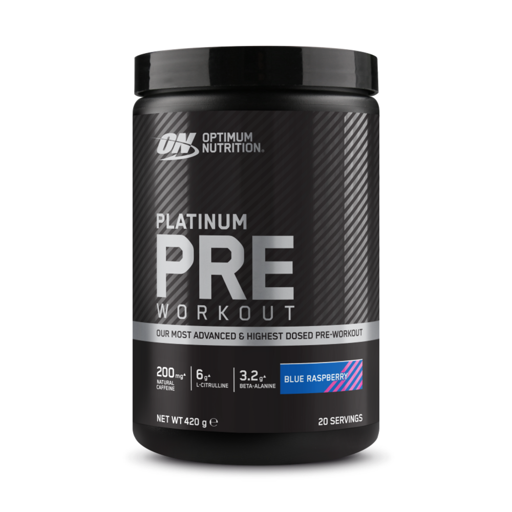 Optimum Platinum Pre-Workout Fruit Punch 420 g Caféine