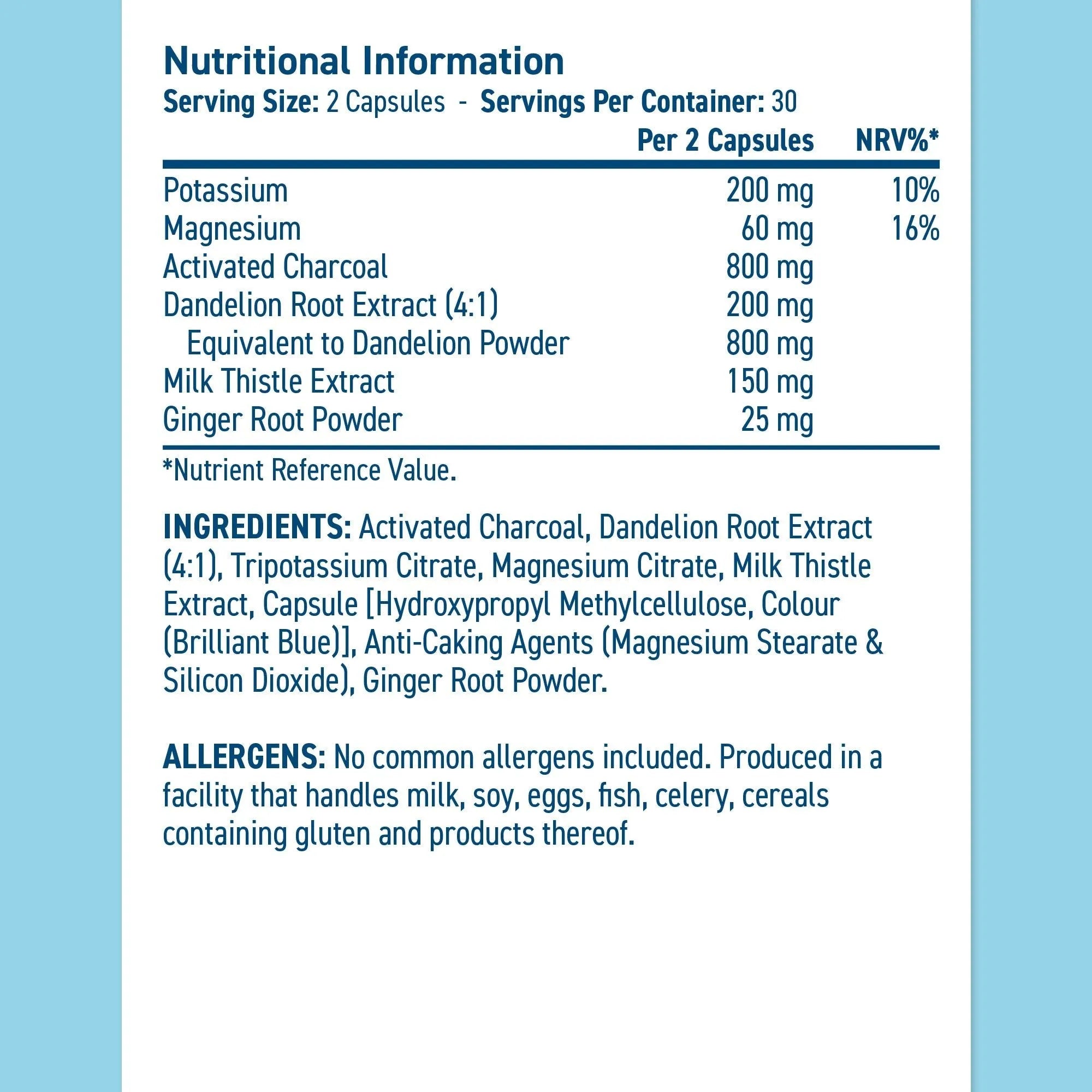 Applied Nutrition Detox Debloat gélules digestion 60 gélules