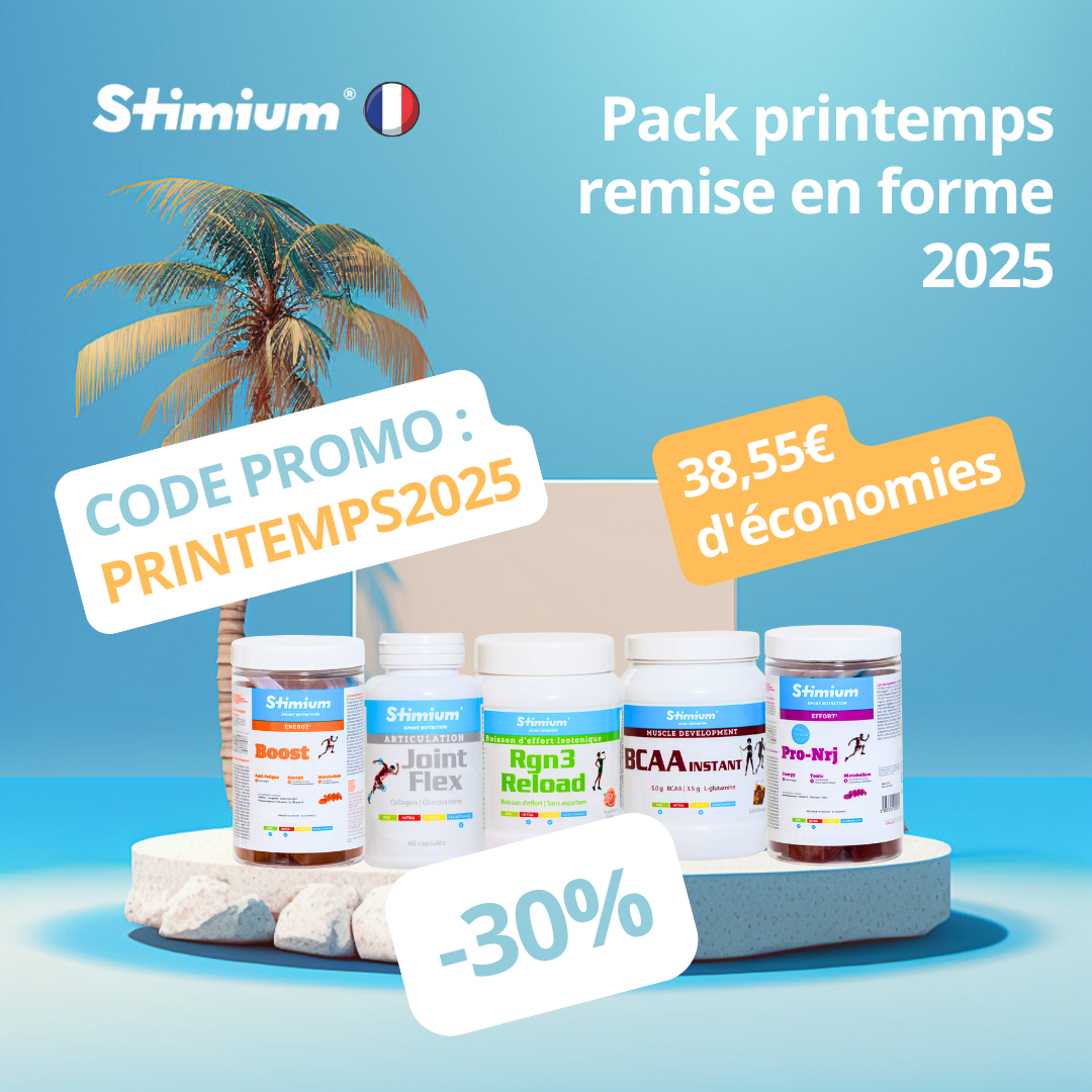 Stimium Les Packs Printemps 2025 pack énergie récupération