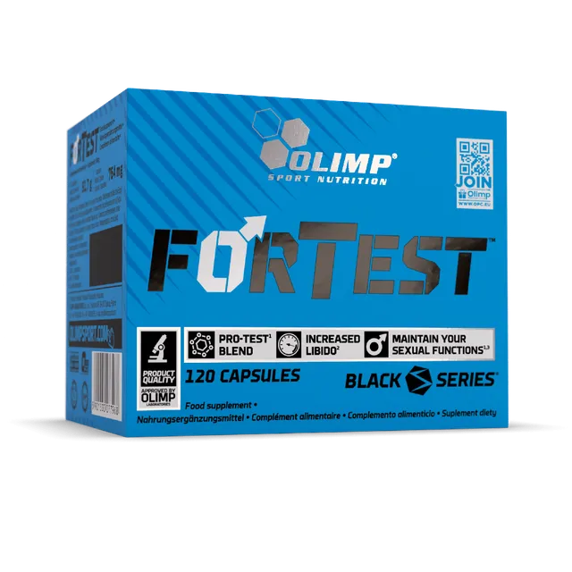Olimp Fortest booster de testostérone 120 capsules homme