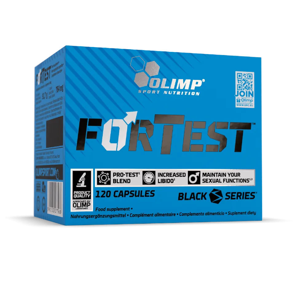 Olimp Fortest booster testostérone 120 gélules maca zinc