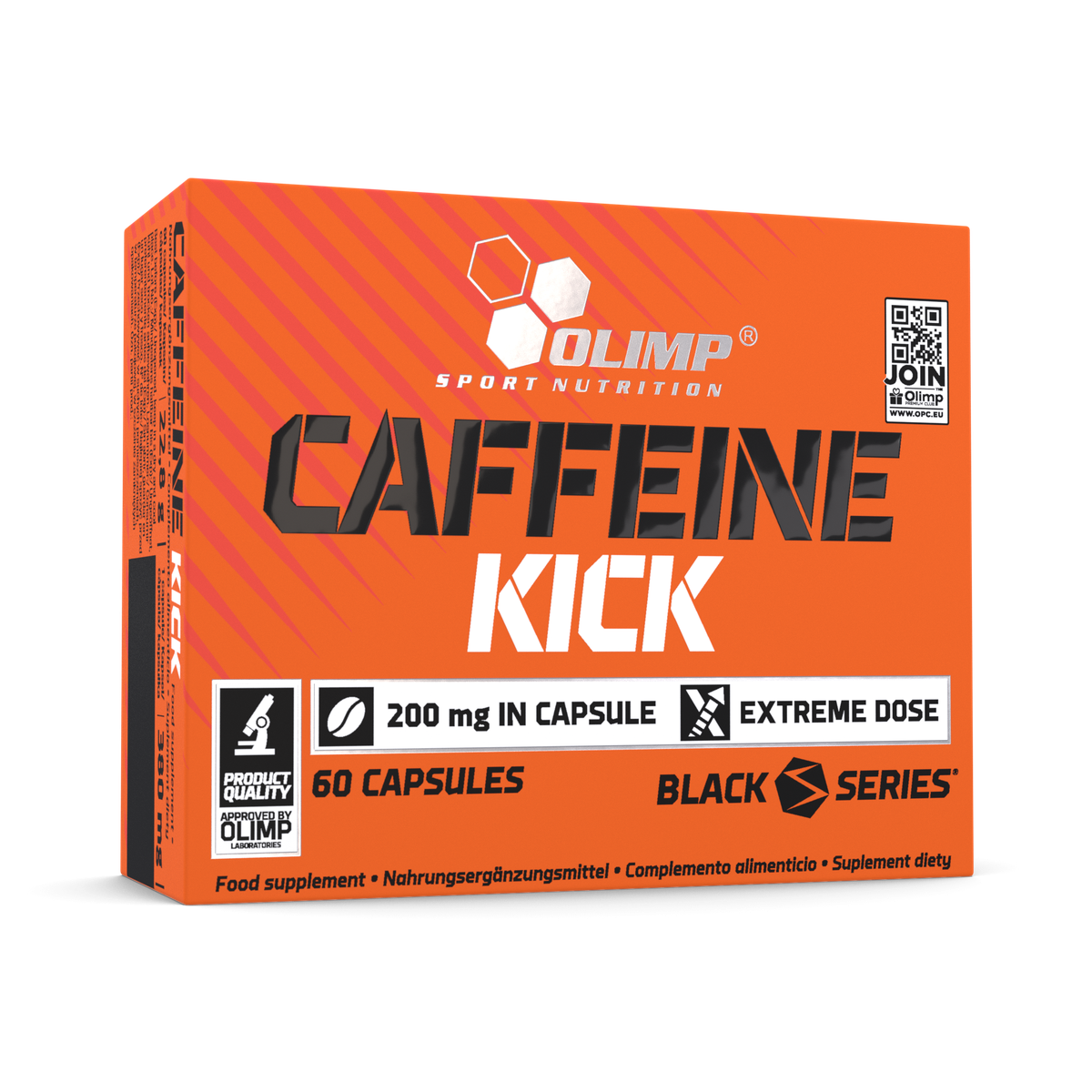 Olimp Caffeine Kick pré-workout 60 gélules