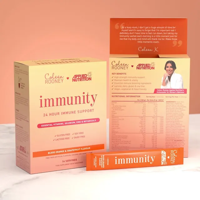 Coleen Rooney Immunity poudre immunité myrtille 14 sticks