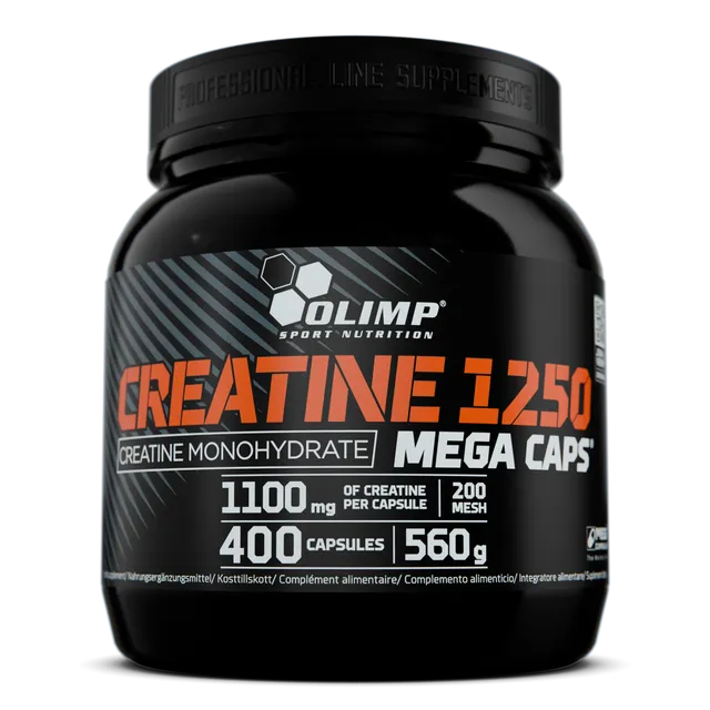 Olimp Creatine 1250 Mega Caps 400 gélules force