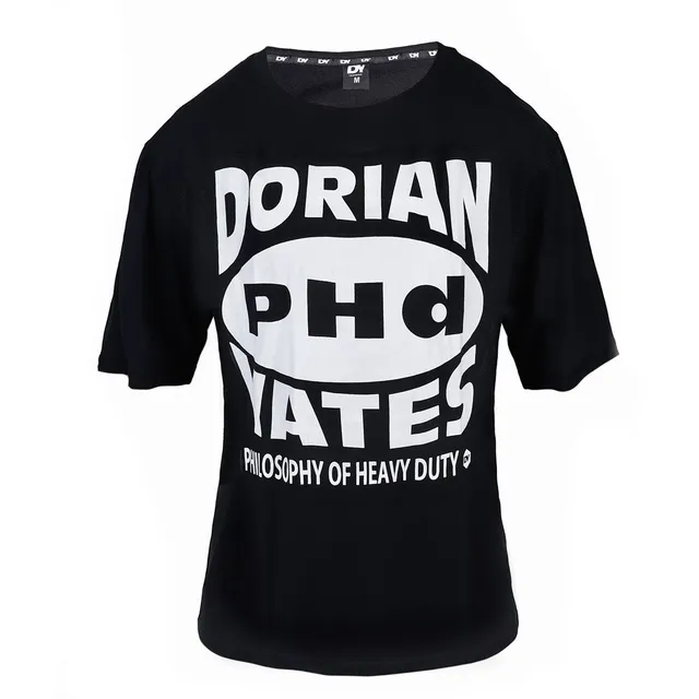 DY Nutrition T-shirt Dorian Yates Black t-shirt musculation M