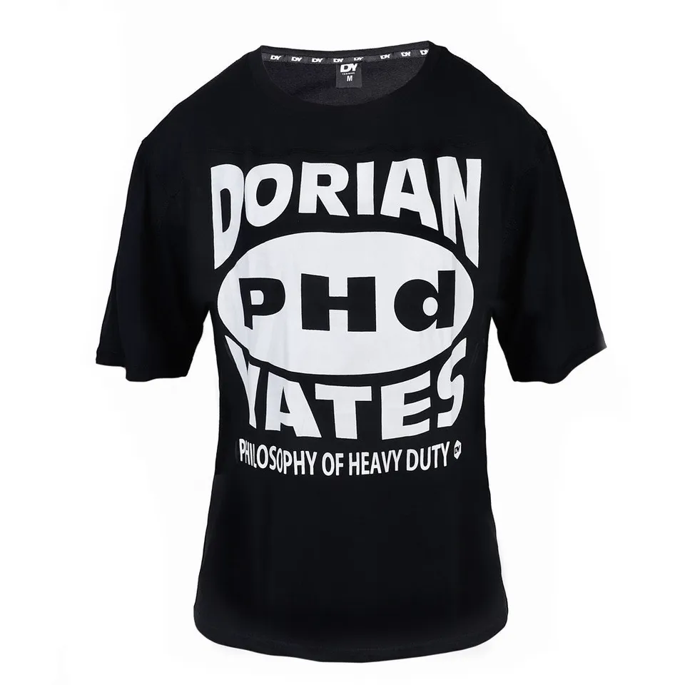 DY Nutrition T-shirt Dorian Yates Black t-shirt musculation M