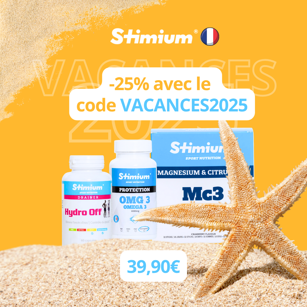 Stimium Les Packs Vacances Été 2025 pack bien-être drainage