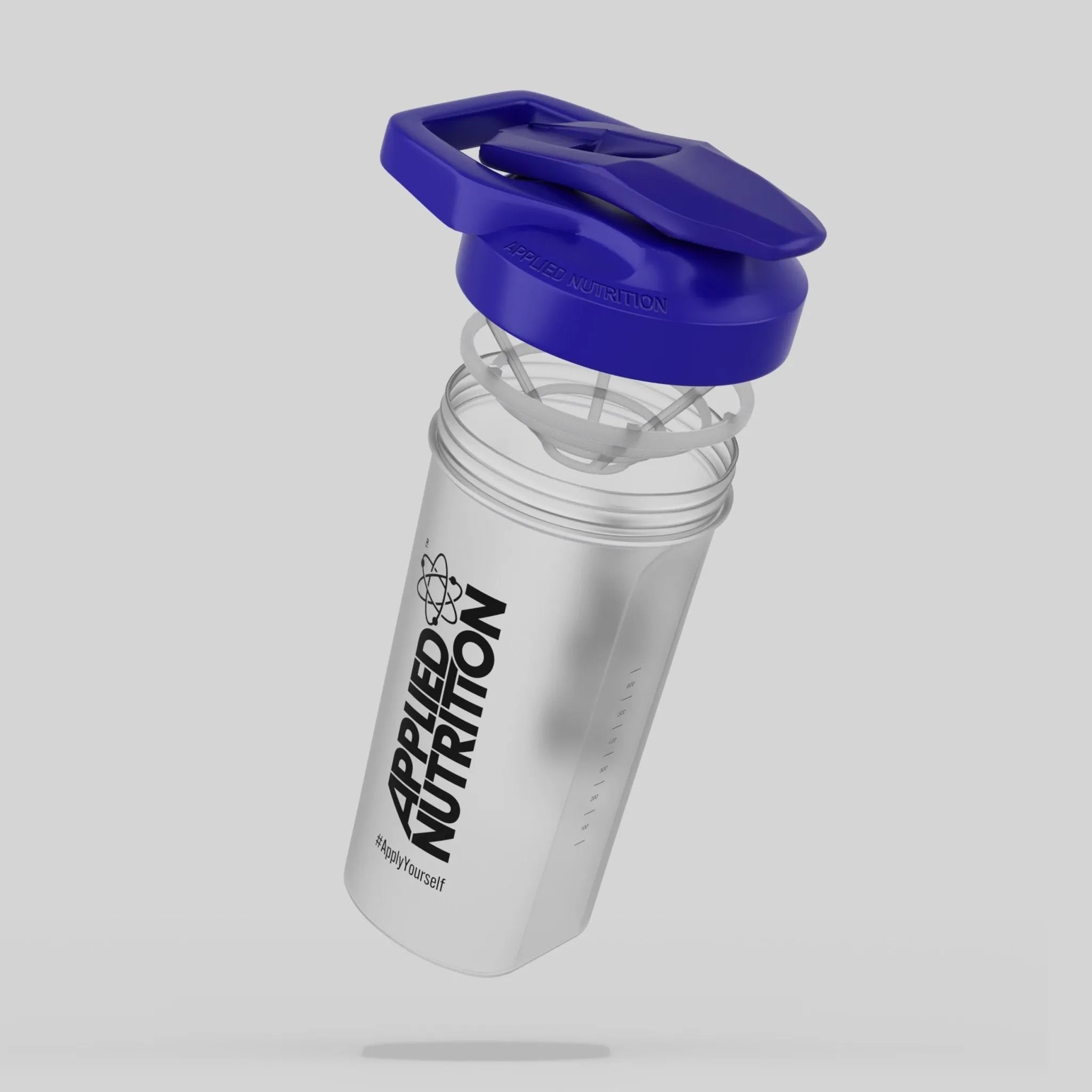 Applied Nutrition Shaker sport 600ml bleu mélangeur grille
