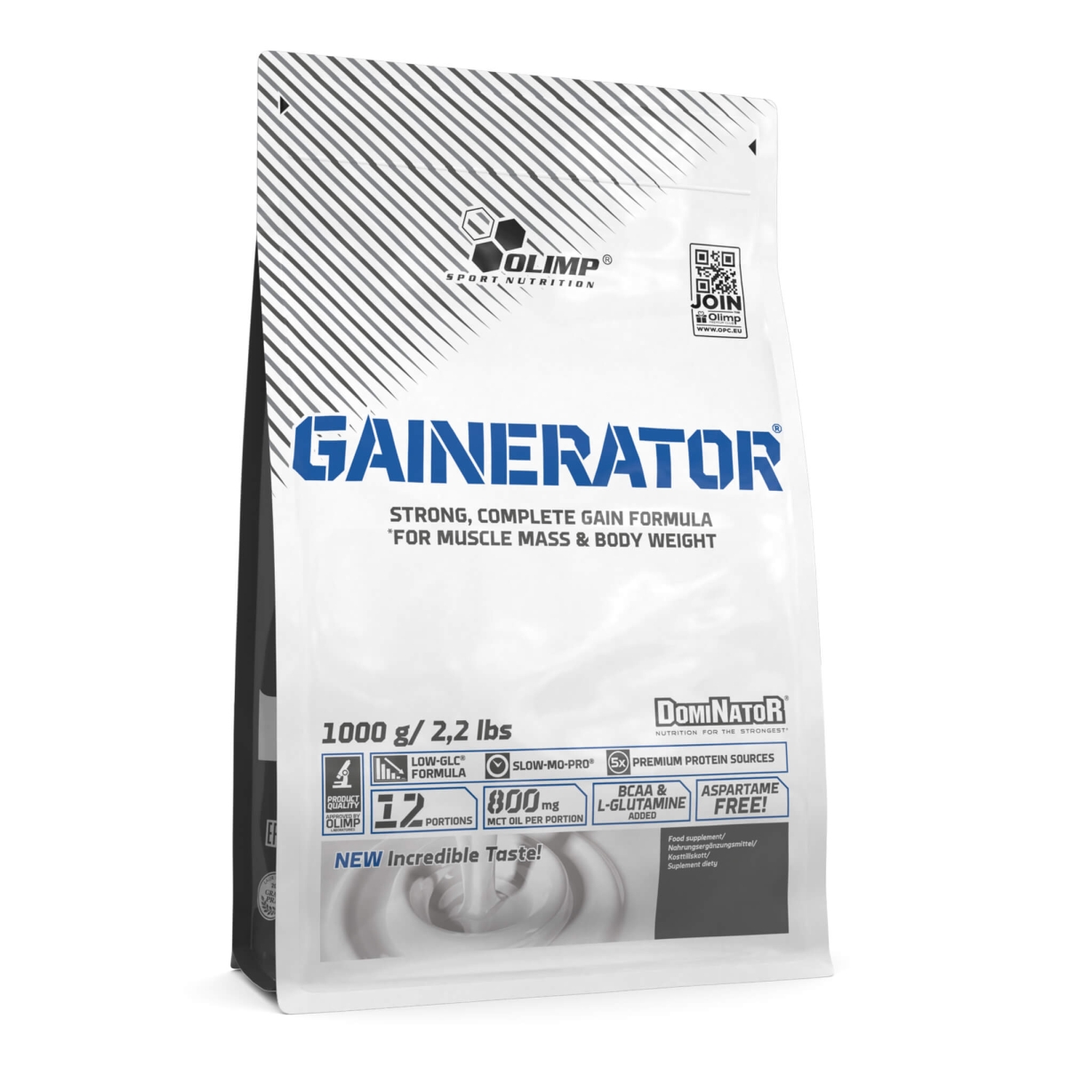 Olimp Gainerator gainer masse 1000 g énergie