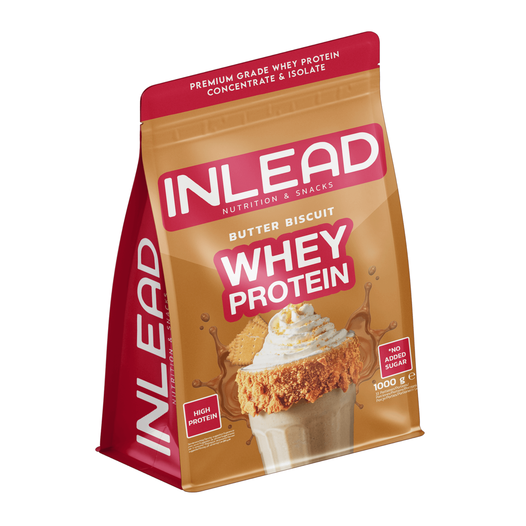 Inlead Whey Protein chocolat nougat 1000 g