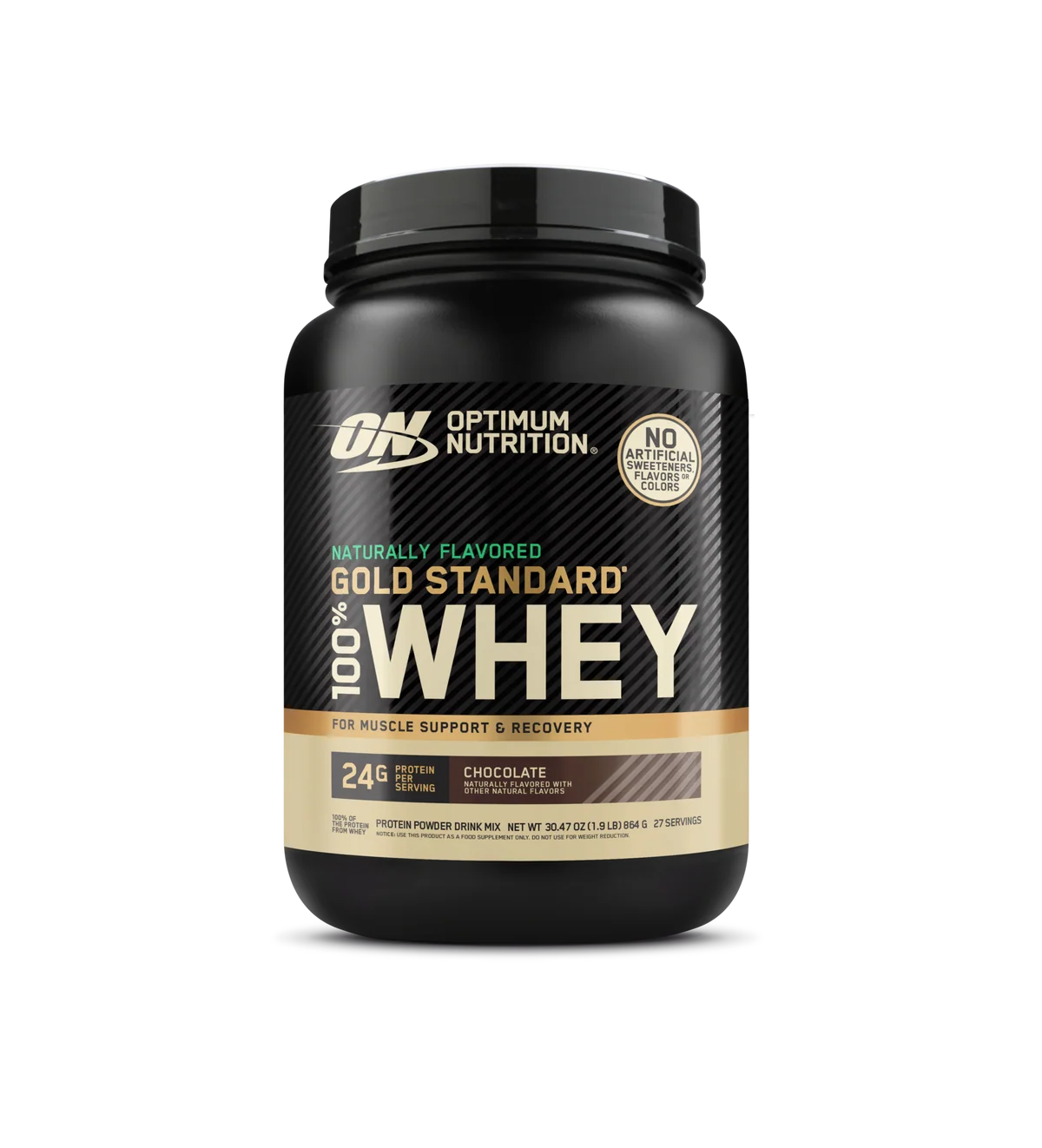 Optimum Nutrition Gold Standard 100% Whey protéine 24g naturel