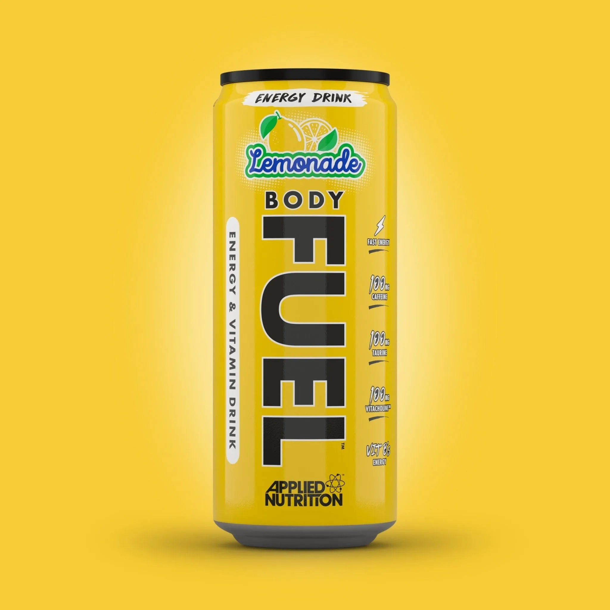 Applied Nutrition BodyFuel Energy Drink boisson énergisante orange 1 canette