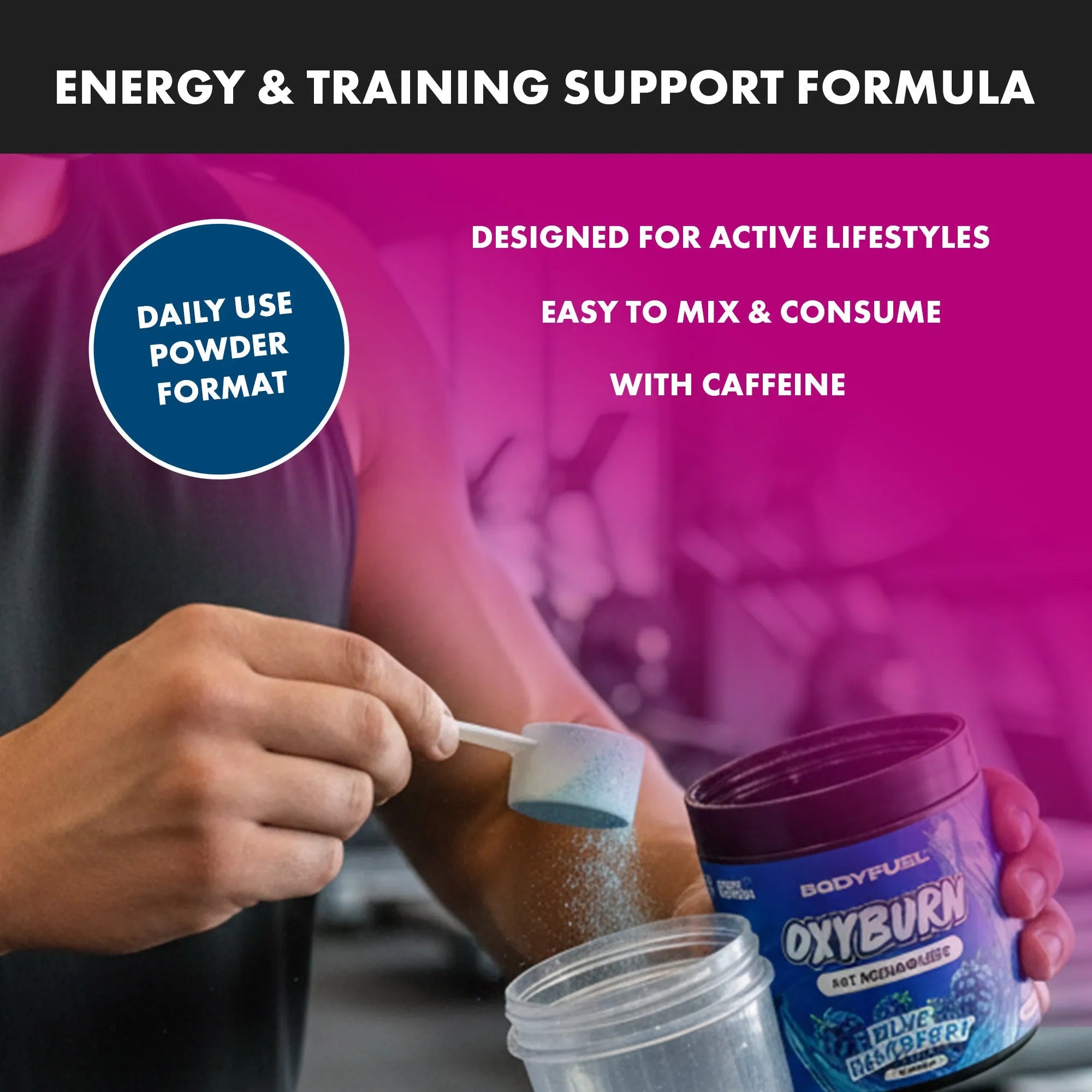 Applied Nutrition BodyFuel OxyBurn poudre cola