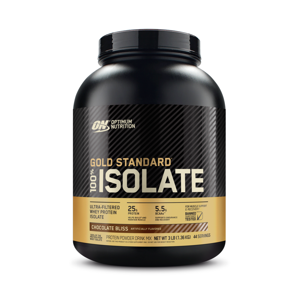 Optimum Nutrition Gold Standard Isolate whey 25 g vanille
