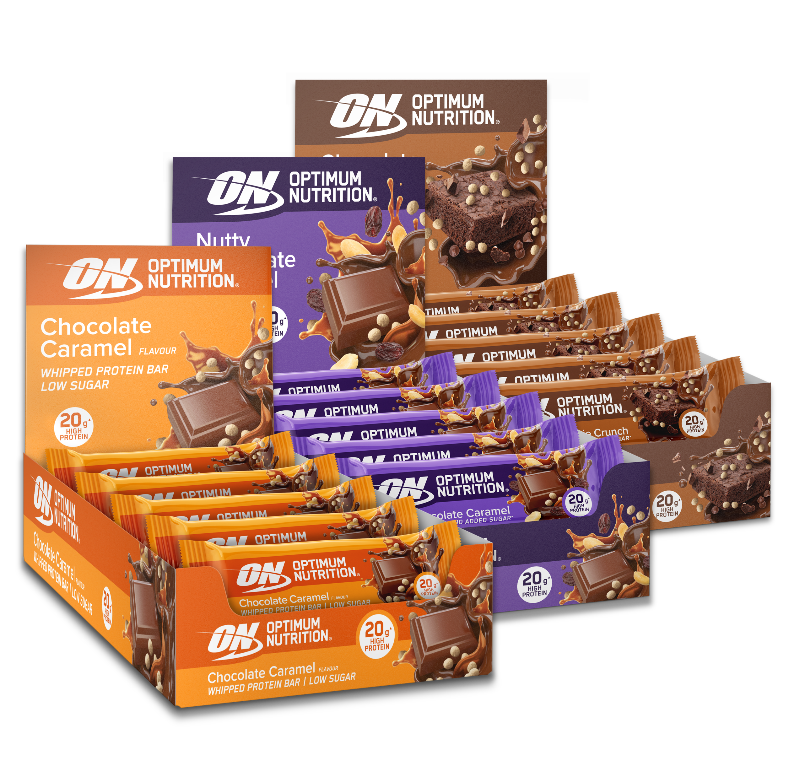 Optimum Nutrition Bundles 3x Protein Bar barres protéinées 18-20g