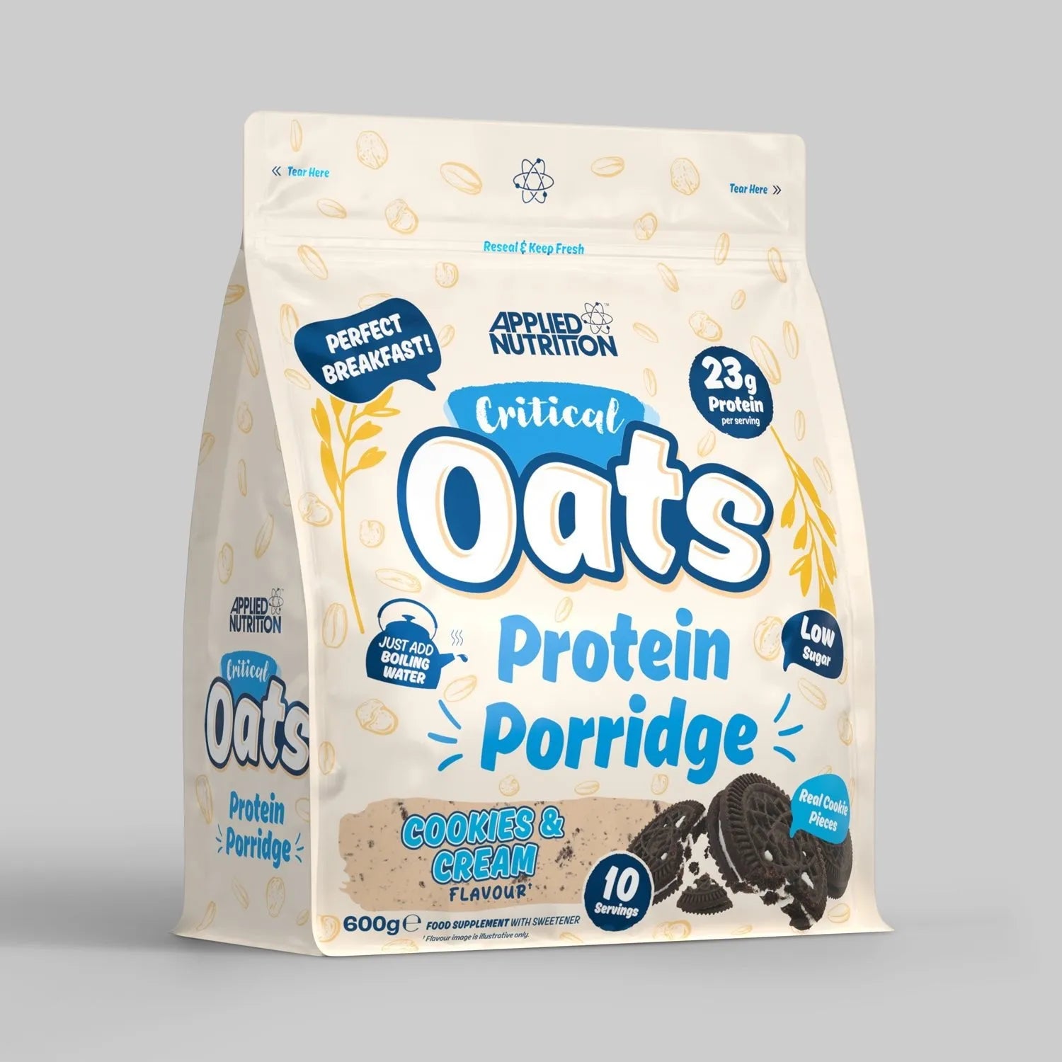 Applied Nutrition Critical Oats Porridge protéiné chocolat 3 kg
