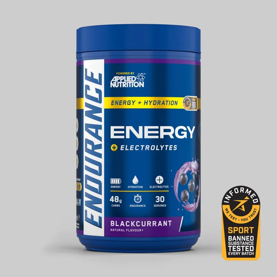 Applied Nutrition Endurance Energy Hydration poudre Blackcurrant 500g